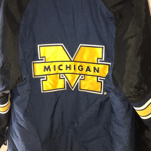 VINTAGE Starter Michigan Jacket - Picture 4 of 7